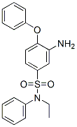 CAS 登录号:51929-55-6, 3-氨基-N-乙基-4-苯氧基-N-苯基苯磺酰胺