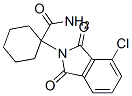 CAS 登录号：51971-67-6， 1-(4-氯-1,3-二氢-1,3-二氧代-2H-异吲哚-2-基)环己烷甲酰胺