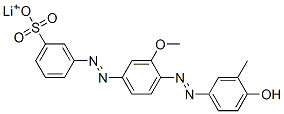 CAS#: 51988-24-0, Lithium 3-[3-Methoxy-4-[(2Z)-2-(3-Methyl-4-Oxo-1-Cyclohexa-2,5-Dienylidene)Hydrazinyl]Phenyl]Diazenylbenzenesulfonate