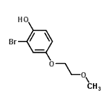 CAS#: 52076-14-9, 2-Bromo-4-(2-Methoxyethoxy)Phenol