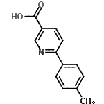 CAS 登录号：521074-77-1， 6-(4-甲基苯基)烟酸