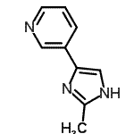 CAS#: 521267-67-4, 3-(2-Methyl-1H-Imidazol-4-Yl)Pyridine