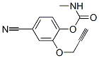 CAS 登录号:52174-12-6, (4-氰基-2-丙-2-炔氧基-苯基) N-甲基氨基甲酸酯