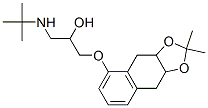 CAS#: 52187-21-0, 1-(Tert-Butylamino)-3-[(3a,4,9,9alpha-Tetrahydro-2,2-Dimethylnaphtho[2,3-d]-1,3-Dioxol-5-Yl)Oxy]Propan-2-Ol