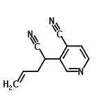 CAS#: 521982-52-5, 3-(1-Cyano-3-Buten-1-Yl)Isonicotinonitrile