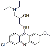 CAS#: 522-20-3, 1-[(6-Chloro-2-Methoxyacridin-9-Yl)Amino]-3-(Diethylamino)Propan-2-Ol