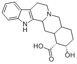 CAS 登录号：522-87-2， 育亨酸单水合物
