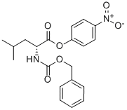CAS 登录号：52235-17-3， 苄氧羰基-D-亮氨酸对硝基苯酯