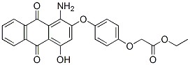 CAS#: 52236-80-3, Ethyl [4-[(1-Amino-9,10-Dihydro-4-Hydroxy-9,10-Dioxo-2-Anthryl)Oxy]Phenoxy]Acetate