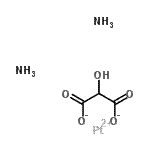 CAS 登录号：52260-82-9， 铂(2+)羟基丙二酸酯氨合物(1:1:2)