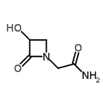 CAS 登录号：522644-48-0， 2-(3-羟基-2-氧代-1-氮杂环丁基)乙酰胺
