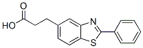 CAS 登录号：52321-54-7， 2-苯基-5-苯并噻唑丙酸