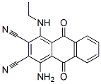 CAS 登录号:52373-93-0, 1-氨基-4-(乙基氨基)-9,10-二氢-9,10-二氧代蒽-2,3-二甲腈