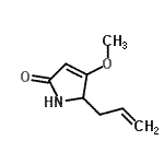 CAS 登录号：524005-33-2， 5-烯丙基-4-甲氧基-1,5-二氢-2H-吡咯-2-酮