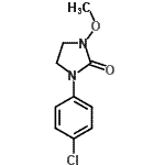 CAS 登录号：52420-34-5， 1-(4-氯苯基)-3-甲氧基-2-咪唑烷酮