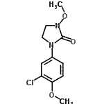 CAS#: 52420-38-9, 1-(3-Chloro-4-Methoxyphenyl)-3-Methoxy-2-Imidazolidinone