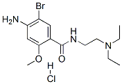 CAS 登录号：52423-56-0， 4-氨基-5-溴-N-[2-(二乙基氨基)乙基]-2-甲氧基苯甲酰胺单盐酸盐