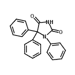 CAS#: 52460-88-5, 1,5,5-Triphenyl-2,4-Imidazolidinedione