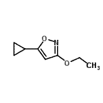 CAS#: 524729-14-4, 5-Cyclopropyl-3-Ethoxy-1,2-Oxazole