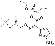 CAS#: 524925-11-9, 2-Amino-alpha-[[2-(1,1-Dimethylethoxy)-2-Oxoethoxy]Imino]-4-Thiazoleacetic Acid Anhydride With O,O-Diethyl Hydrogen Phosphorothioate