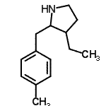 CAS 登录号：525537-26-2， 3-乙基-2-(4-甲基苄基)吡咯烷