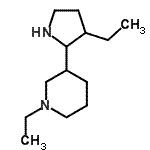 CAS 登录号：525537-99-9， 1-乙基-3-(3-乙基-2-吡咯烷基)哌啶