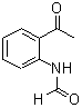 CAS 登录号：5257-06-7， N-(2-乙酰基苯基)甲酰胺