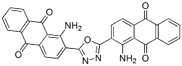 CAS 登录号：52591-25-0， 2,2'-(1,3,4-恶二唑-2,5-二基)二[1-氨基蒽醌]