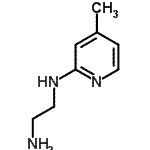 CAS 登录号：526184-60-1， N-(4-甲基-2-吡啶基)-1,2-乙二胺
