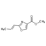 CAS#: 526212-35-1, Methyl 2-[(1E)-1-Propen-1-Yl]-1,3-Oxazole-4-Carboxylate