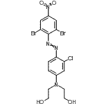 CAS#: 52623-75-3, 2,2'-({3-Chloro-4-[(2,6-Dibromo-4-Nitrophenyl)Diazenyl]Phenyl}Imino)Diethanol