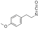 CAS 登录号：52634-59-0， 4-甲氧基苯乙基异氰酸酯