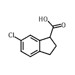 CAS#: 52651-15-7, 6-Chloroindane-1-Carboxylic Acid