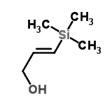 CAS 登录号：52685-39-9， (2E)-3-(三甲基硅烷基)-2-丙烯-1-醇