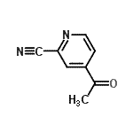 CAS#: 52689-18-6, 4-Acetyl-2-Pyridinecarbonitrile