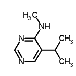 CAS 登录号：52698-55-2， 5-异丙基-N-甲基-4-嘧啶胺