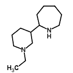 CAS 登录号：527674-05-1， 2-(1-乙基-3-哌啶基)氮杂环庚烷