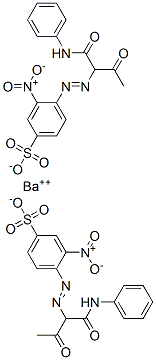 CAS#: 5280-69-3, Barium Bis[3-Nitro-4-[[1-(Phenylcarbamoyl)Acetonyl]Azo]Benzenesulphonate]