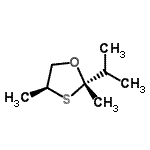 CAS#: 52806-16-3, (2S,4S)-2-Isopropyl-2,4-Dimethyl-1,3-Oxathiolane