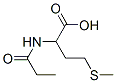 CAS 登录号：52811-70-8， N-(1-氧代丙基)-DL-蛋氨酸