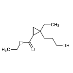 CAS#: 528607-26-3, Ethyl 2-Ethyl-2-(3-Hydroxypropyl)Cyclopropanecarboxylate