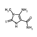 CAS#: 52868-67-4, 5-Amino-1-Methyl-2-Sulfanyl-1H-Imidazole-4-Carboxamide