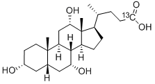 CAS 登录号：52886-36-9， 胆酸-24-13C
