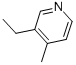 CAS 登录号：529-21-5， 3-乙基-4-甲基吡啶