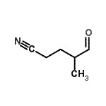 CAS#: 52900-11-5, 4-Methyl-5-Oxopentanenitrile