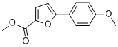 CAS 登录号：52939-05-6， 5-(4-甲氧基苯基)呋喃-2-羧酸甲酯