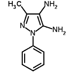 CAS#: 52943-88-1, 3-Methyl-1-Phenyl-1H-Pyrazole-4,5-Diamine