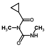 CAS 登录号：529487-66-9， N-甲基-N-(甲基氨基甲酰)环丙烷甲酰胺
