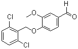 CAS#: 529513-66-4, 4-[(2,6-Dichlorobenzyl)Oxy]-3-Methoxybenzaldehyde