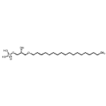 CAS 登录号:52977-29-4, (2R)-2-羟基-3-(十八烷氧基)丙基磷酸二氢酯